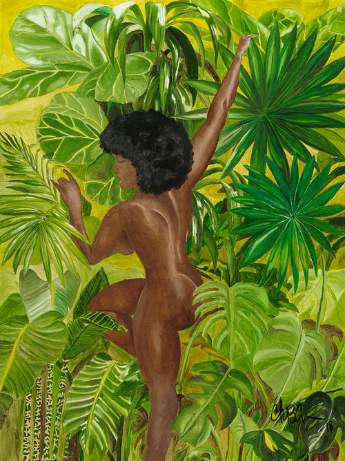 La Negra- Paying Homage to Henri Matisse